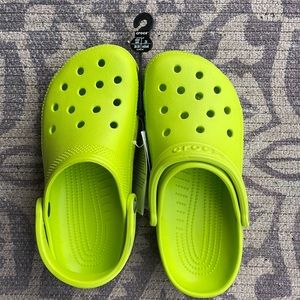 CROCS LIME GREEN -Brand new never worn